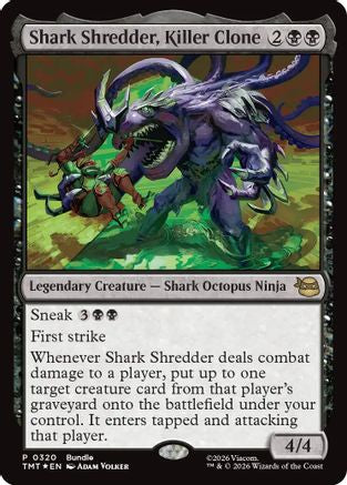 Shark Shredder, Killer Clone  [Foil]  (UMP-320) - [Unique and Miscellaneous Promos] - Trinity Hobby