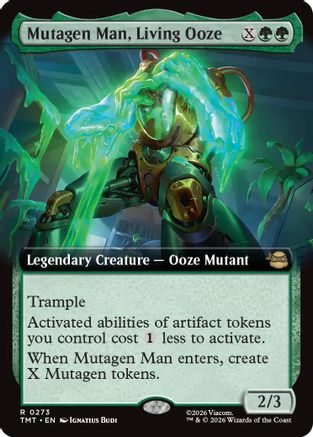 Mutagen Man, Living Ooze (Extended Art)  (TMT-273) - [Teenage Mutant Ninja Turtles] - Trinity Hobby