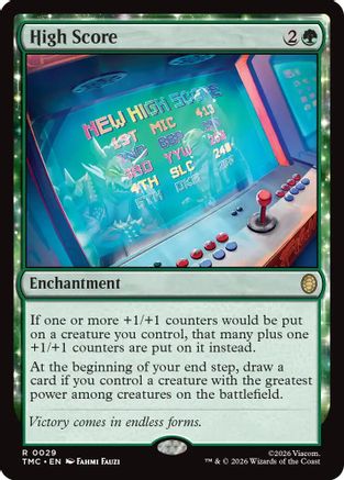 High Score  (TMC-029) - [Commander: Teenage Mutant Ninja Turtles] - Trinity Hobby