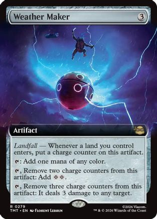 Weather Maker (Extended Art)  [Foil]  (TMT-279) - [Teenage Mutant Ninja Turtles] - Trinity Hobby