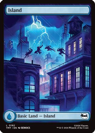 Island (0192)  [Foil]  (TMT-192) - [Teenage Mutant Ninja Turtles] - Trinity Hobby