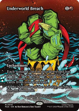 Underworld Breach (Borderless)  [Foil]  (PZA-010) - [Teenage Mutant Ninja Turtles Eternal-Legal] - Trinity Hobby