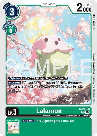 Lalamon (ST24-08) - [Starter Deck 24: Data Squad]