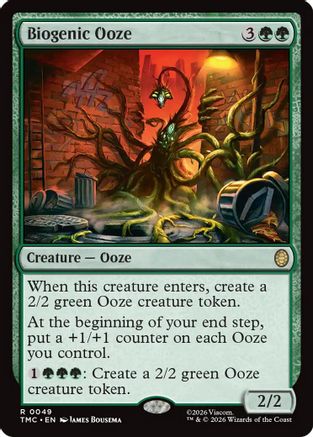 Biogenic Ooze  (TMC-049) - [Commander: Teenage Mutant Ninja Turtles] - Trinity Hobby