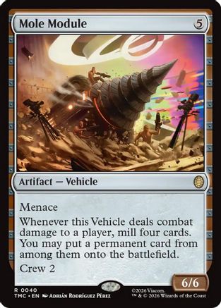 Mole Module  [Foil]  (TMC-040) - [Commander: Teenage Mutant Ninja Turtles] - Trinity Hobby