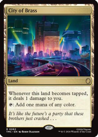 City of Brass  (TMC-062) - [Commander: Teenage Mutant Ninja Turtles] - Trinity Hobby