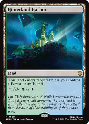 Hinterland Harbor  [Foil]  (TMC-069) - [Commander: Teenage Mutant Ninja Turtles] - Trinity Hobby