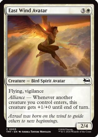 East Wind Avatar  [Foil]  (TMT-005) - [Teenage Mutant Ninja Turtles] - Trinity Hobby