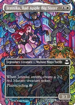 Jennika, Bad Apple Big Sister (Borderless)  (TMT-203) - [Teenage Mutant Ninja Turtles] - Trinity Hobby