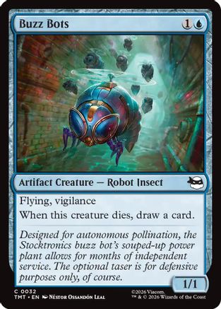 Buzz Bots  [Foil]  (TMT-032) - [Teenage Mutant Ninja Turtles] - Trinity Hobby