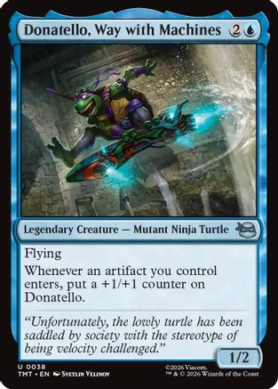 Donatello, Way with Machines  (TMT-038) - [Teenage Mutant Ninja Turtles] - Trinity Hobby