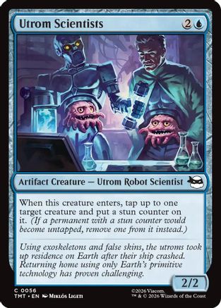 Utrom Scientists  (TMT-056) - [Teenage Mutant Ninja Turtles] - Trinity Hobby