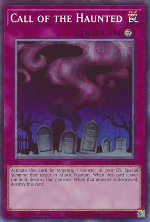 Call of the Haunted (Collector's Rare) [MZMU-EN118] - Maze of Muertos 1st Edition - Collector's Rare - Trinity Hobby