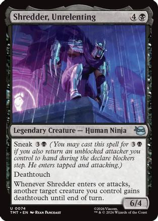 Shredder, Unrelenting  (TMT-074) - [Teenage Mutant Ninja Turtles] - Trinity Hobby