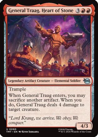 General Traag, Heart of Stone  (TMT-090) - [Teenage Mutant Ninja Turtles] - Trinity Hobby