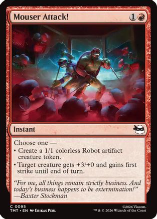Mouser Attack!  [Foil]  (TMT-095) - [Teenage Mutant Ninja Turtles] - Trinity Hobby
