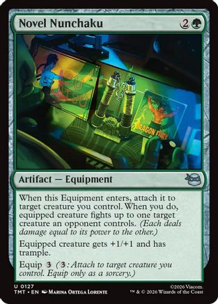 Novel Nunchaku  [Foil]  (TMT-127) - [Teenage Mutant Ninja Turtles] - Trinity Hobby