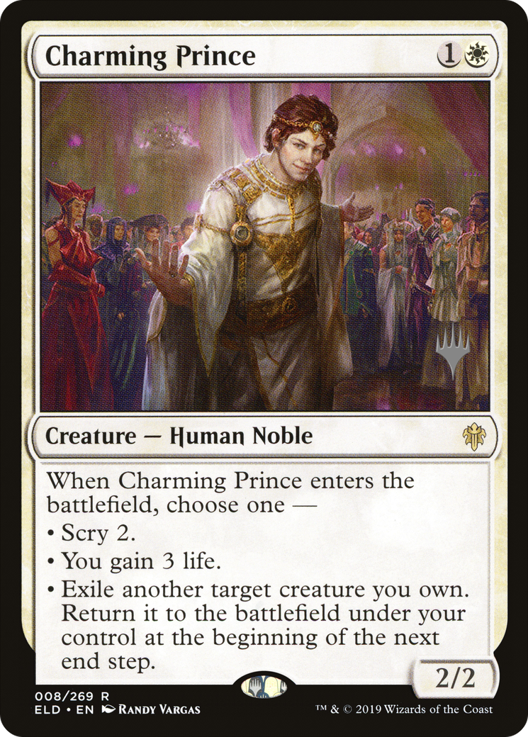 Charming Prince (Promo Pack) [Throne of Eldraine Promos] - Trinity Hobby