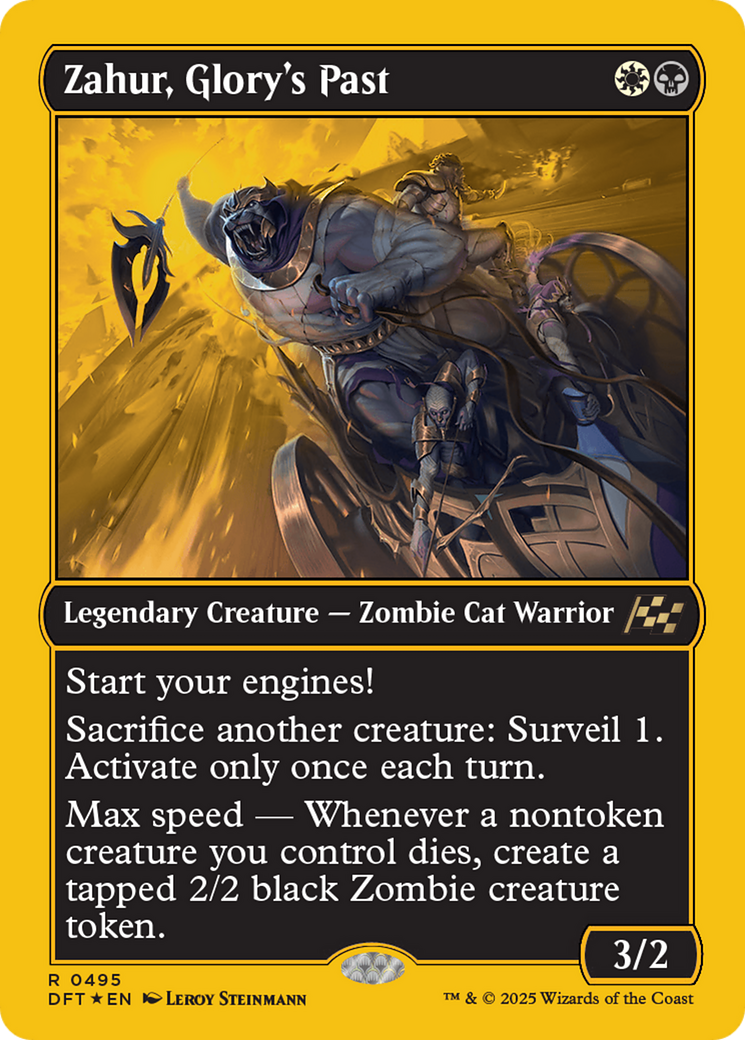 Zahur, Glory's Past (First-Place Foil) [Aetherdrift] - Trinity Hobby