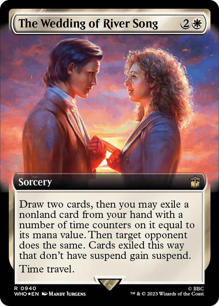 The Wedding of River Song (Extended Art) (Surge Foil) [Doctor Who] - Trinity Hobby