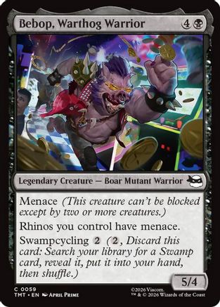 Bebop, Warthog Warrior  [Foil]  (TMT-059) - [Teenage Mutant Ninja Turtles] - Trinity Hobby