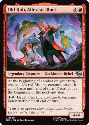 Old Hob, Alleycat Blues  (TMT-099) - [Teenage Mutant Ninja Turtles] - Trinity Hobby