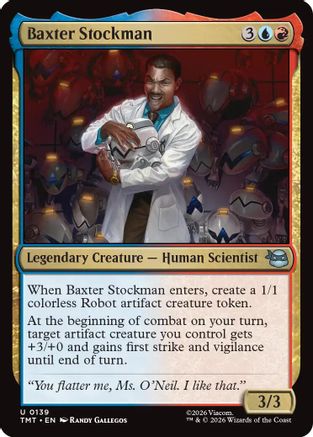 Baxter Stockman  [Foil]  (TMT-139) - [Teenage Mutant Ninja Turtles] - Trinity Hobby