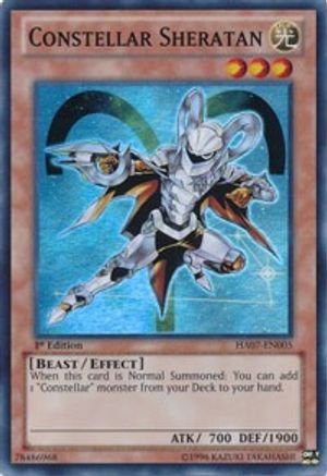 Constellar Sheratan [HA07-EN005] Super Rare - Trinity Hobby
