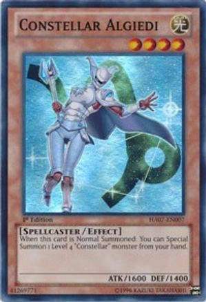 Constellar Algiedi [HA07-EN007] Super Rare - Trinity Hobby