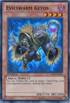 Evilswarm Ketos [HA07-EN013] Super Rare - Trinity Hobby