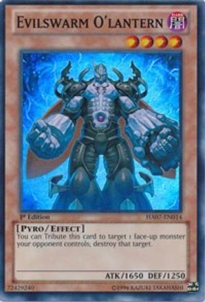 Evilswarm O'lantern [HA07-EN014] Super Rare - Trinity Hobby