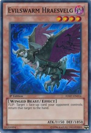 Evilswarm Hraesvelg [HA07-EN016] Super Rare - Trinity Hobby