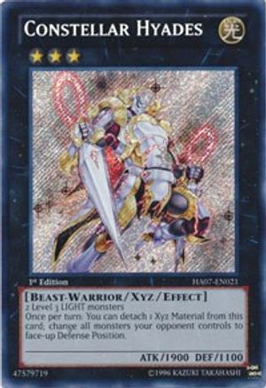 Constellar Hyades [HA07-EN021] Secret Rare - Trinity Hobby
