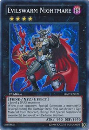Evilswarm Nightmare [HA07-EN023] Super Rare - Trinity Hobby