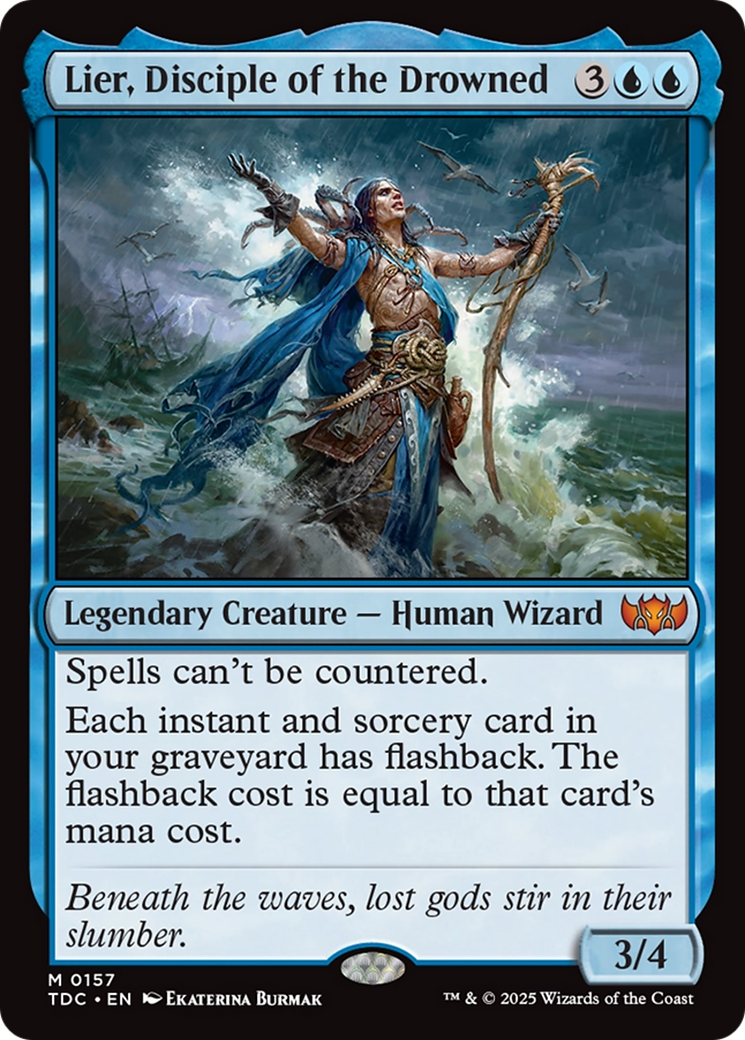 Lier, Disciple of the Drowned [Tarkir: Dragonstorm Commander] - Trinity Hobby