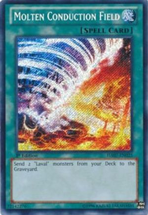 Molten Conduction Field [HA07-EN025] Secret Rare - Trinity Hobby