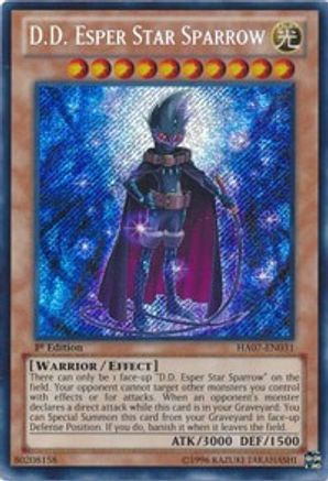 D.D. Esper Star Sparrow [HA07-EN031] Secret Rare - Trinity Hobby