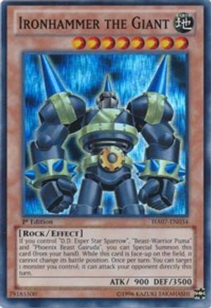 Ironhammer the Giant [HA07-EN034] Super Rare - Trinity Hobby