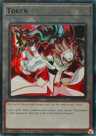 Token: Vartis & Borreload Dragon [TKN5-EN041] - Burst Protocol Unlimited - Rare - Trinity Hobby