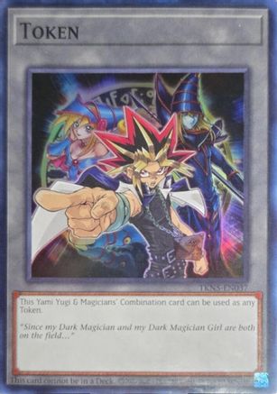 Token: Yami Yugi & Magicians Combination [TKN4-EN037] - Yu-Gi-Oh! Tokens Unlimited - Super Rare - Trinity Hobby