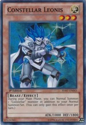 Constellar Leonis [HA07-EN043] Super Rare - Trinity Hobby