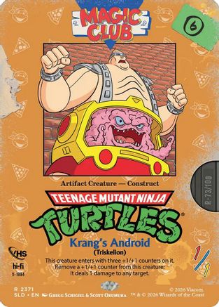Krang's Android - Triskelion  [Foil]  (SLD-2371) - [Secret Lair Drop Series] - Trinity Hobby