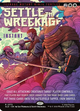 Settle the Wreckage  [Foil]  (SLD-2372) - [Secret Lair Drop Series] - Trinity Hobby