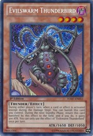 Evilswarm Thunderbird [HA07-EN051] Secret Rare - Trinity Hobby