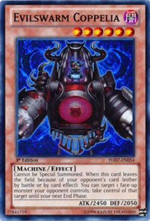 Evilswarm Coppelia [HA07-EN054] Super Rare - Trinity Hobby
