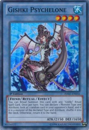Gishki Psychelone [HA07-EN056] Super Rare - Trinity Hobby
