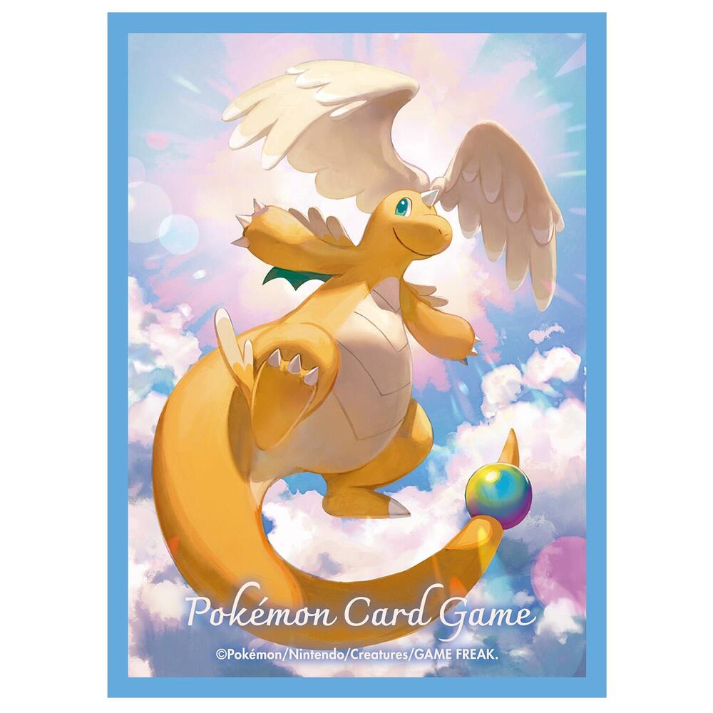 Card Sleeves - Mega Dragonite (64-Pack) (Pokemon Center Japan Exclusive) - Trinity Hobby