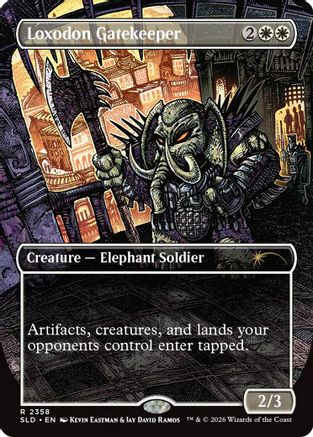 Loxodon Gatekeeper (2358)  (SLD-2358) - [Secret Lair Drop Series] - Trinity Hobby
