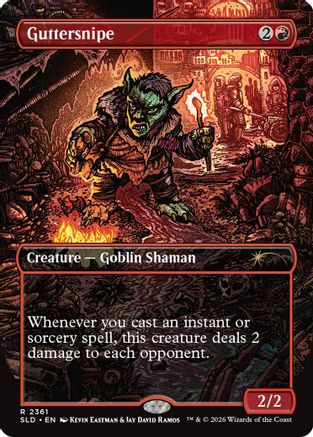 Guttersnipe (2361)  [Foil]  (SLD-2361) - [Secret Lair Drop Series] - Trinity Hobby