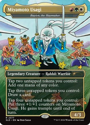 Miyamoto Usagi - Baylen, the Haymaker  (SLD-2377) - [Secret Lair Drop Series] - Trinity Hobby